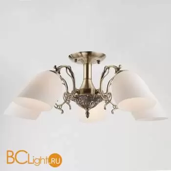 Потолочная люстра Eurosvet Ariele 22010/5 античная бронза